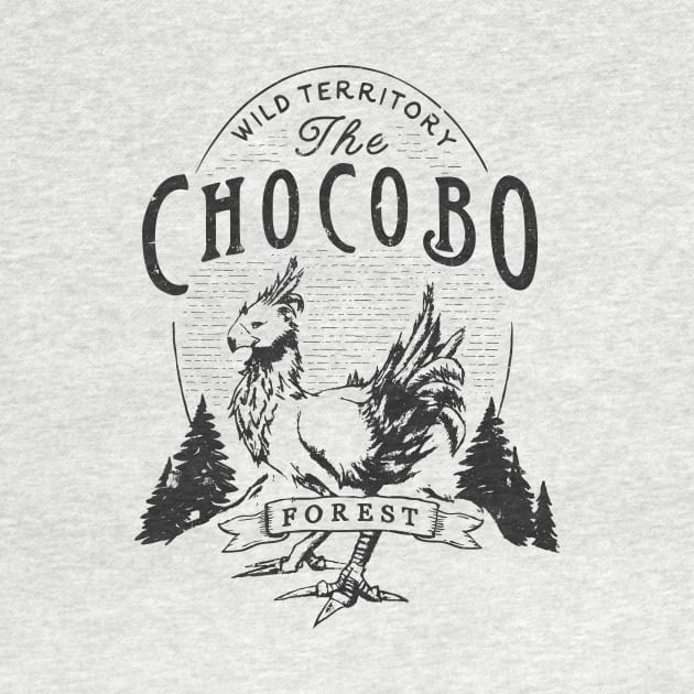 Chocobo Forest - Vintage by DesignedbyWizards